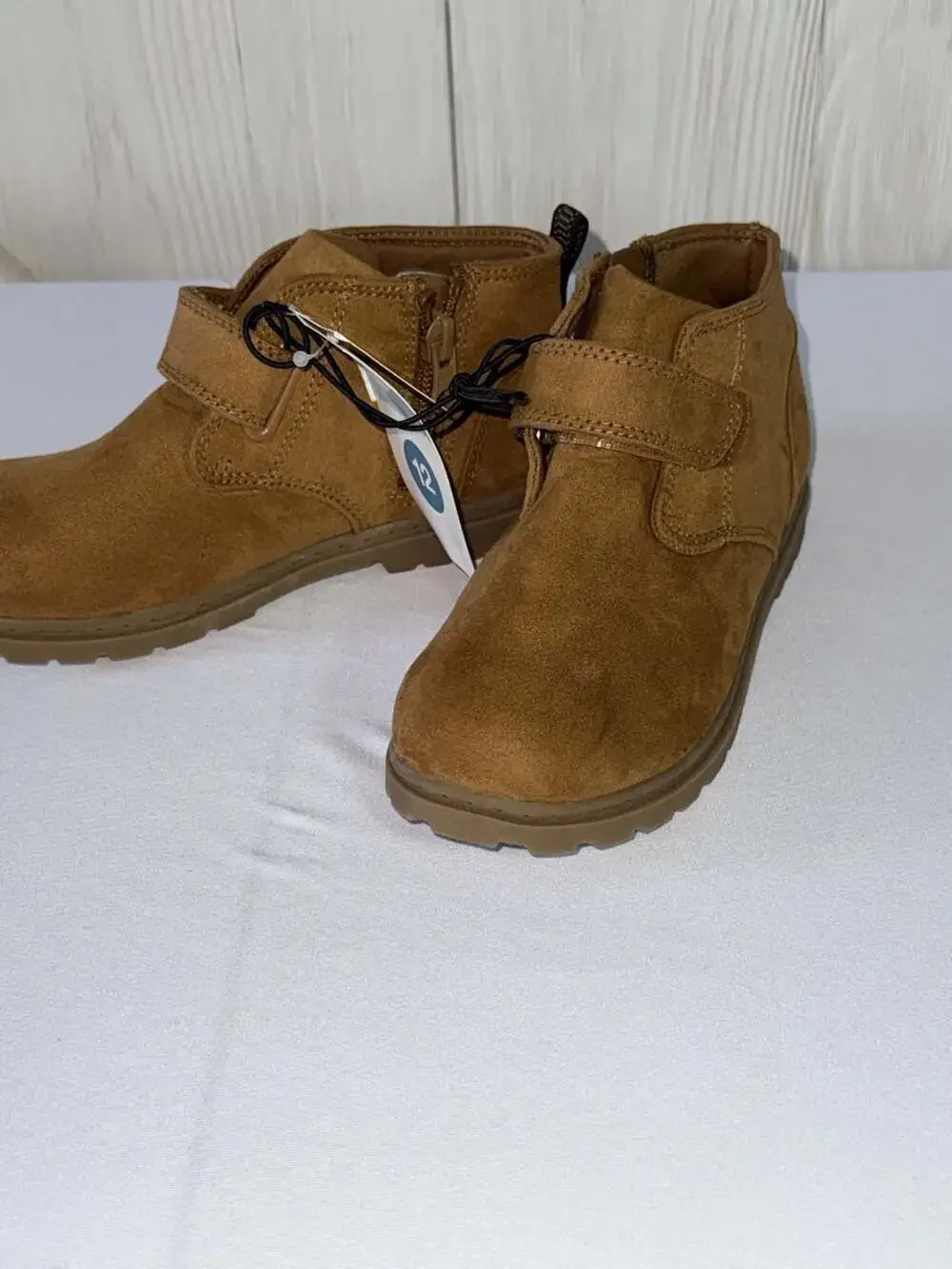 Cat & Jack Toddler Boys' Magnus Cognac Lug Sole Ankle Boots